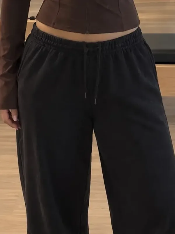 Pantalón Wide Leg negro